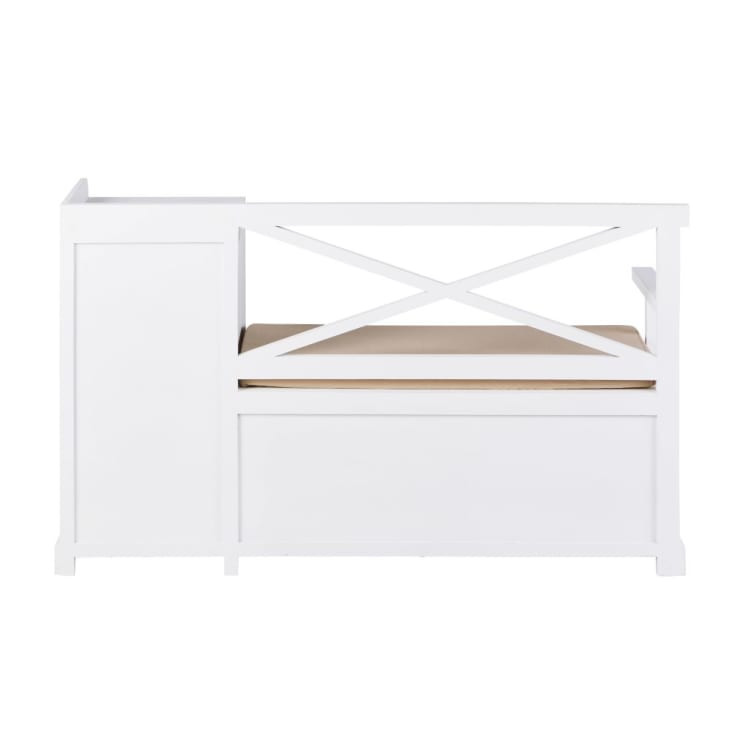 Maisons du Monde Freeport - Mueble de entrada blanco ÚLTIMAS EDICIONES