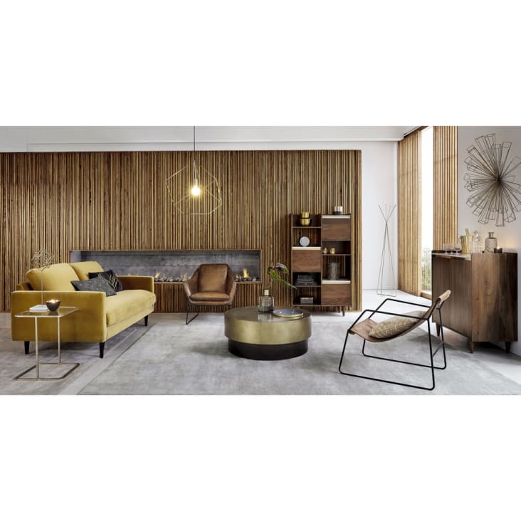 Maisons du Monde Craig - Perchero de hierro color champán Último día