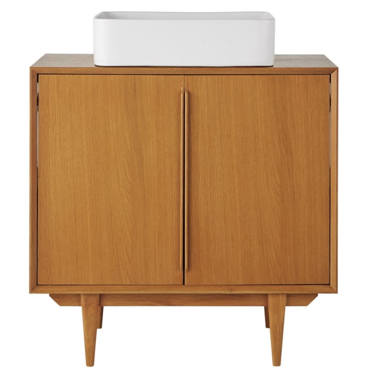 Maisons du Monde Portobello - Mueble de lavabo vintage con 2 puertas Promoción trimestral