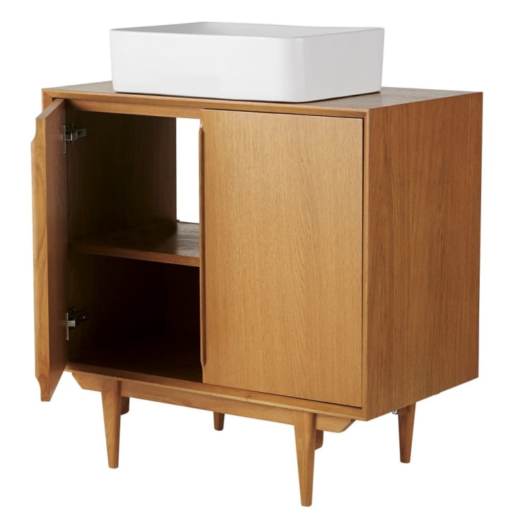Maisons du Monde Portobello - Mueble de lavabo vintage con 2 puertas Promoción trimestral