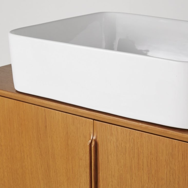 Maisons du Monde Portobello - Mueble de lavabo vintage con 2 puertas Promoción trimestral