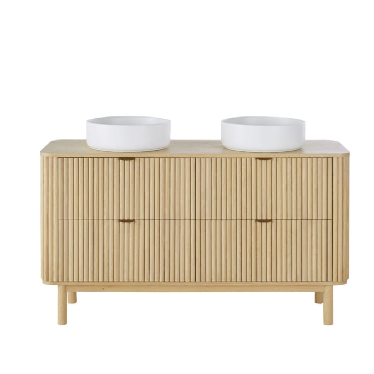 Maisons du Monde Caldera - Mueble de baño doble con 4 cajones Superdescuento