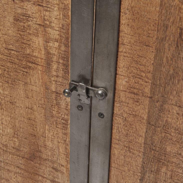 Maisons du Monde Melchior - Mueble bajo de cocina con fregadero con 2 puertas de mango macizo En oferta