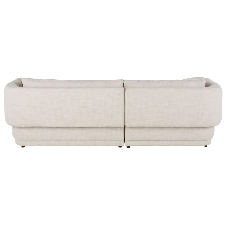 Maisons du Monde Modjo - Sofá esquinero izquierdo de 3/4 plazas beige Rebajas de fin de temporada