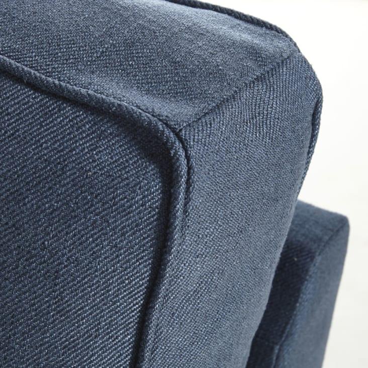 Maisons du Monde Montréal - Sofá rinconera de 3/4 plazas azul noche Mejor oferta