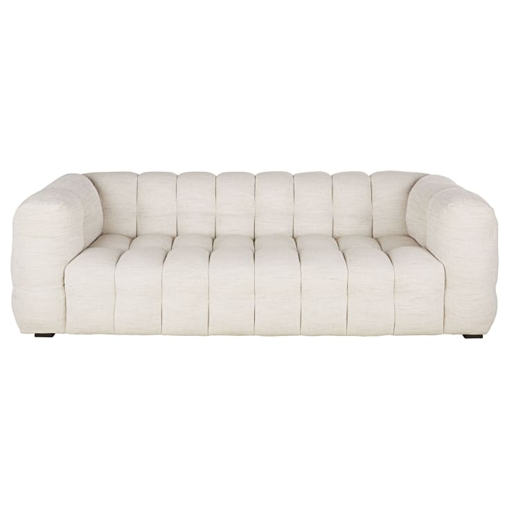 Maisons du Monde Lilo - Sofá de 3/4 plazas beige arena