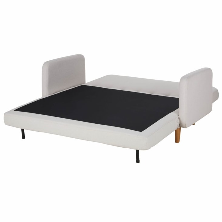 Maisons du Monde Nia - Sofá cama de 2/3 plazas beige Promoción trimestral