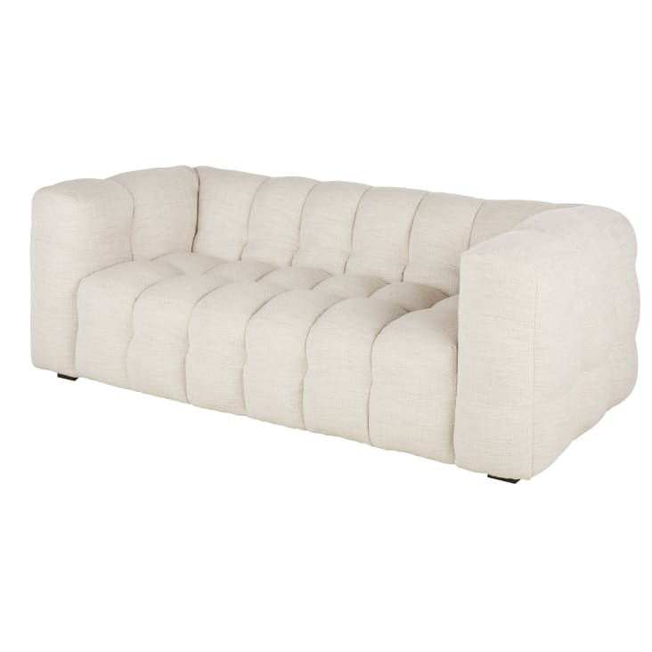 Maisons du Monde Lilo - Sofá de 2 plazas beige Grandes descuentos