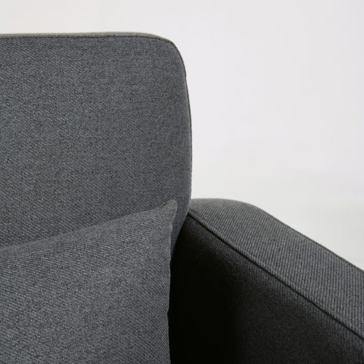 Maisons du Monde Elvis - Sofá clic-clac de 3 plazas en gris Descuentos del mes