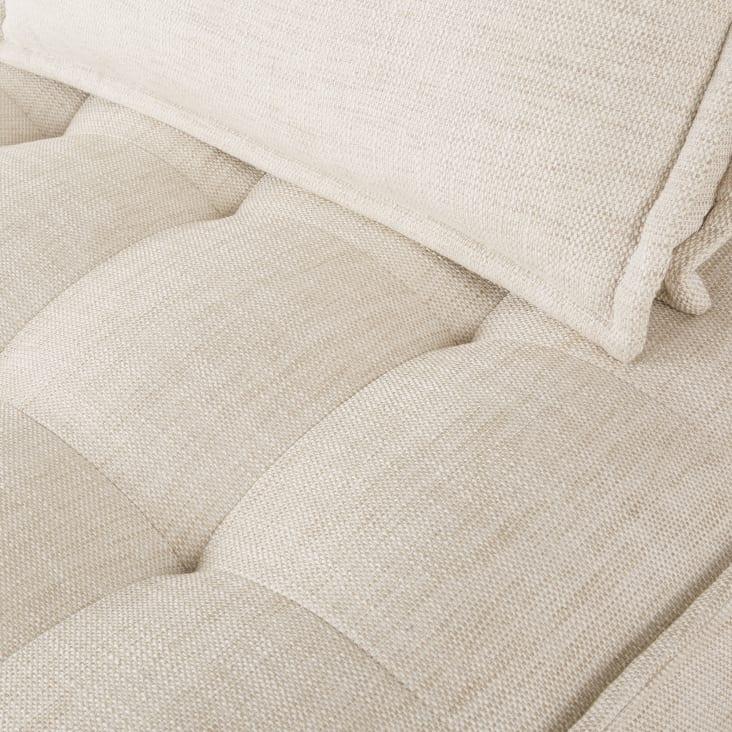 Maisons du Monde Neo Elementary - Sofá modular beige arena Ofertas especiales