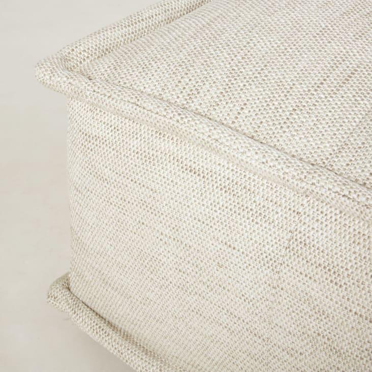Maisons du Monde Neo Elementary - Módulo para sofá beige arena moteado Precio ultrabajo