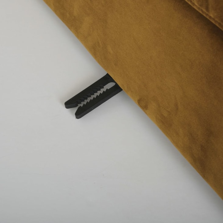 Maisons du Monde Jekill - Esquina para sofá modulable de terciopelo bronce Venta caliente