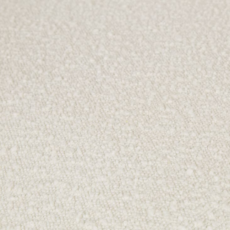 Maisons du Monde Flake - Chaise longue derecha de sofá modulable tela en crudo tipo lana rizada En oferta