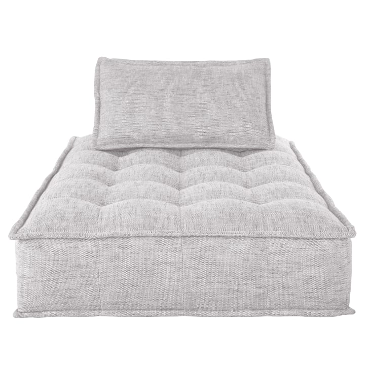 Maisons du Monde Neo Elementary - Sofá modular gris claro Rebajas de fábrica