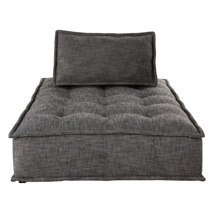 Maisons du Monde Neo Elementary - Sofá modular gris carbón