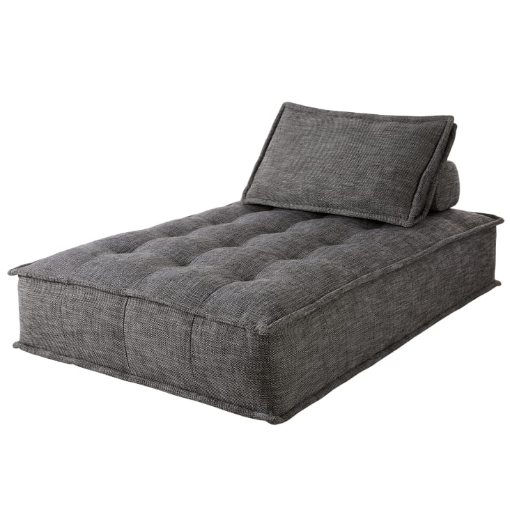 Maisons du Monde Neo Elementary - Sofá modular gris carbón Ventas relámpago