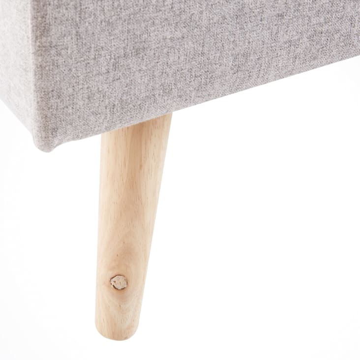 Maisons du Monde Banco baúl vintage gris y hevea Precio de fábrica
