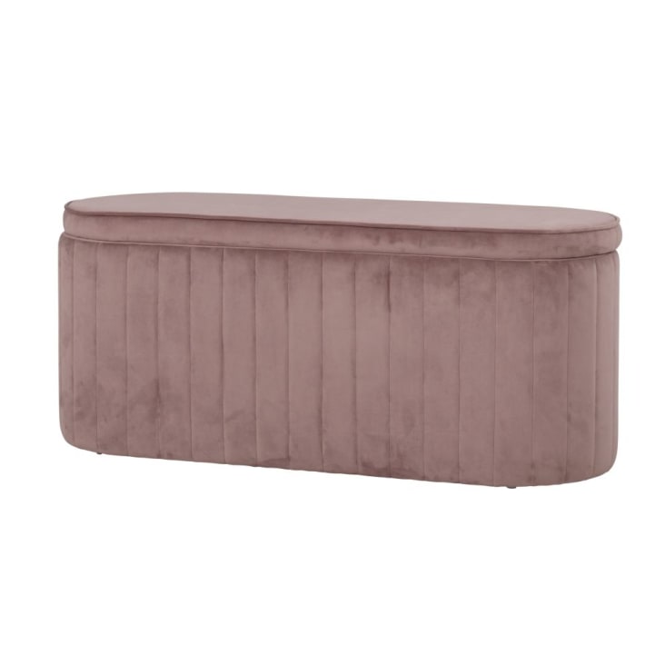 Maisons du Monde Banqueta baúl rosa Promoción por tiempo limitado
