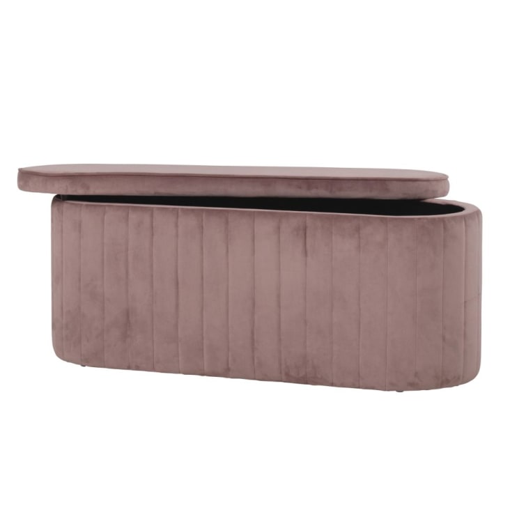 Maisons du Monde Banqueta baúl rosa Promoción por tiempo limitado