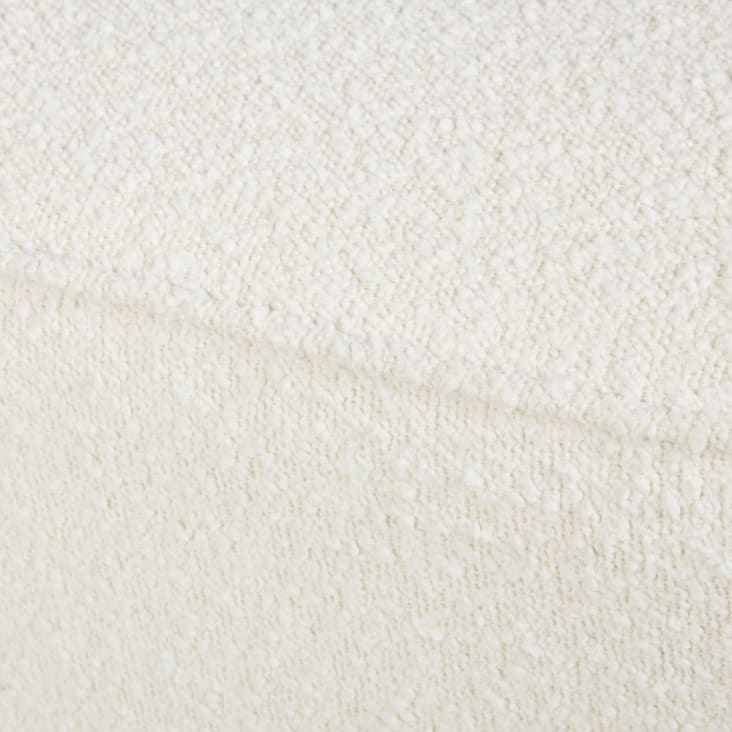 Maisons du Monde Blackhill Business - Banqueta profesional de dos plazas en color blanco Grandes descuentos