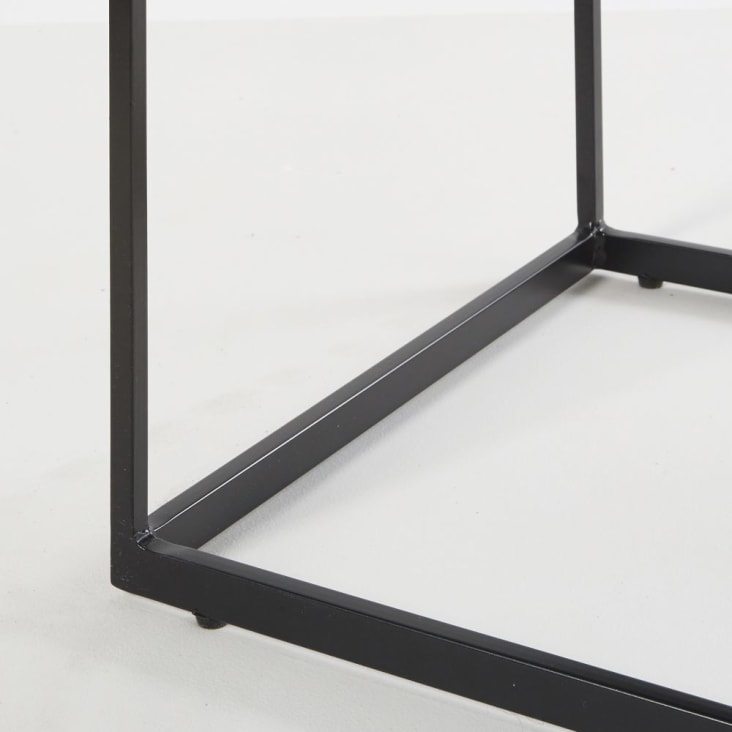 Maisons du Monde MONICA - Banco de 2 plazas gris antracita En oferta