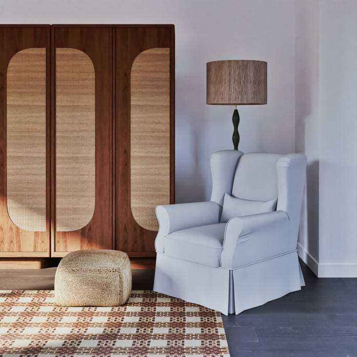 Maisons du Monde PALMERA - Puf trenzado de cáñamo 2025