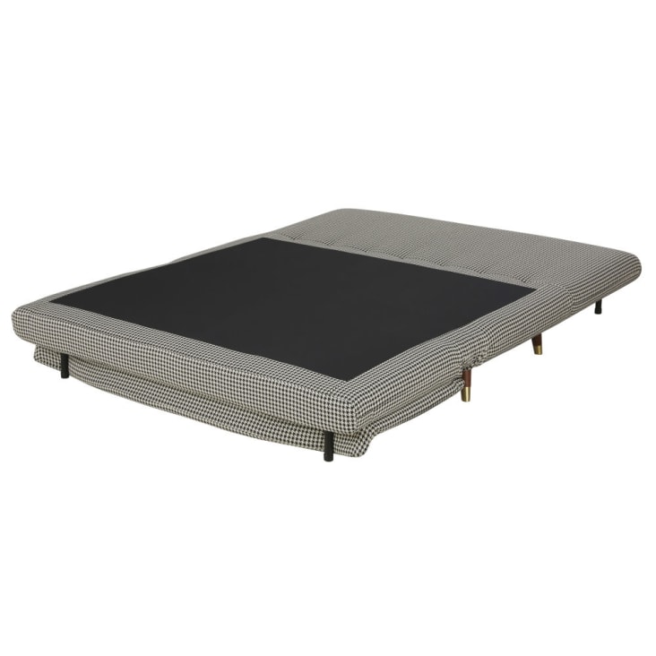 Maisons du Monde Nio - Sofá cama de 2 plazas con estampado de pata de gallo Envío gratis