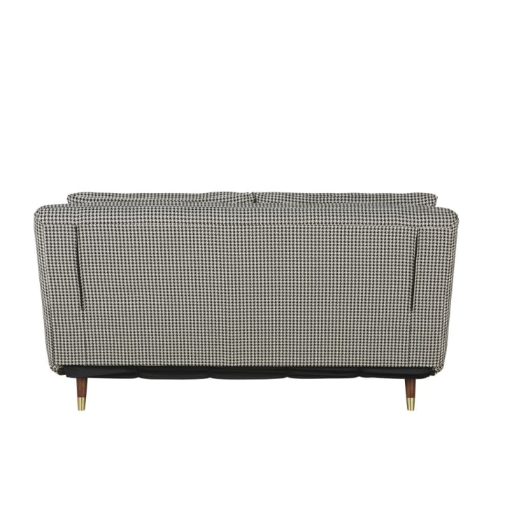 Maisons du Monde Nio - Sofá cama de 2 plazas con estampado de pata de gallo Envío gratis