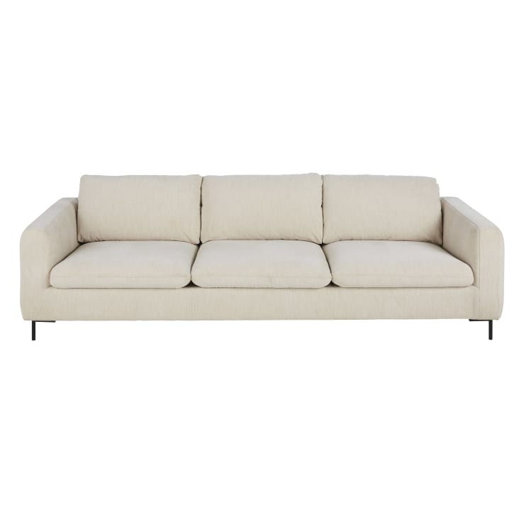 Maisons du Monde City - Sofá de 3 plazas beige