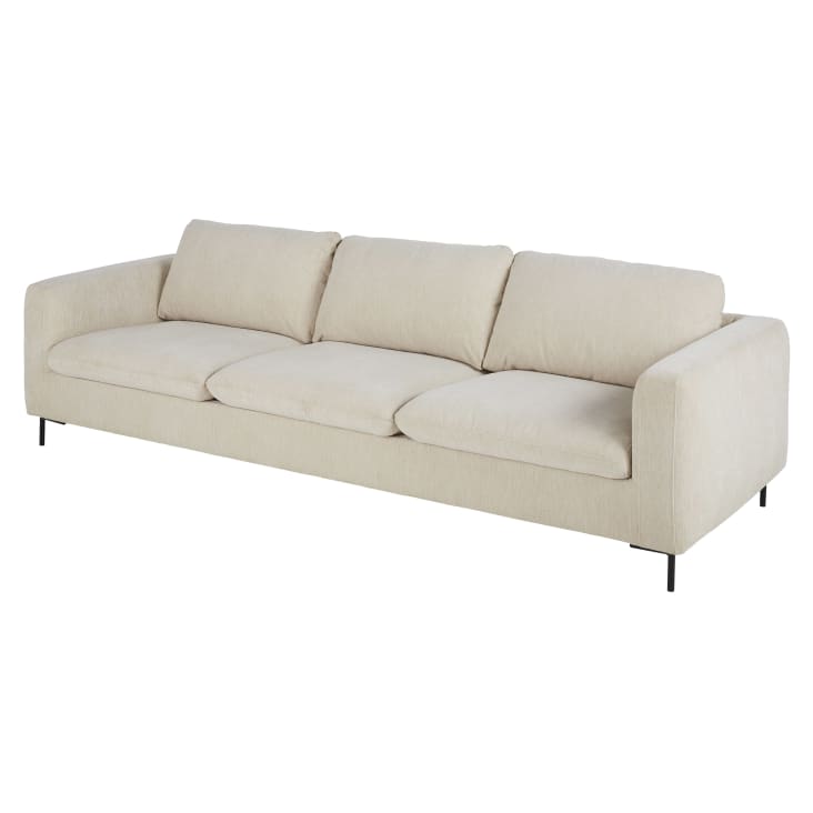 Maisons du Monde City - Sofá de 3 plazas beige Envío internacional gratuito