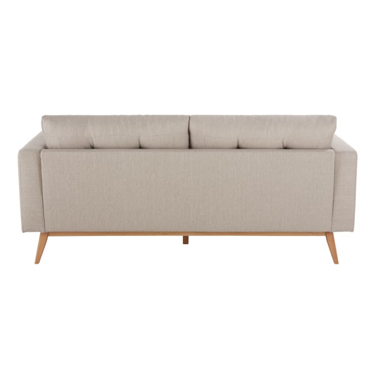 Maisons du Monde Brooke - Sofá escandinavo 3 plazas beige jaspeado Limitado a 3 días