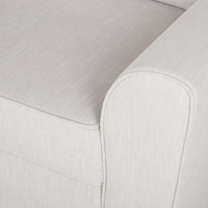 Maisons du Monde Montréal - Sofá cama de 3/4 plazas de tela gris claro Ahorra y exporta