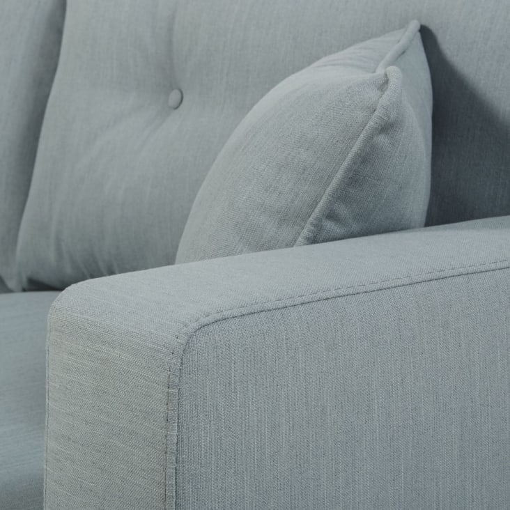 Maisons du Monde Brooke - Sofá de estilo escandinavo de 3/4 plazas azul glaciar Ofertas de temporada