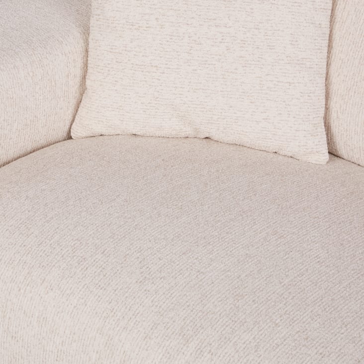 Maisons du Monde Tokyo - Sofá de 2 plazas de tela beige Ofertas especiales