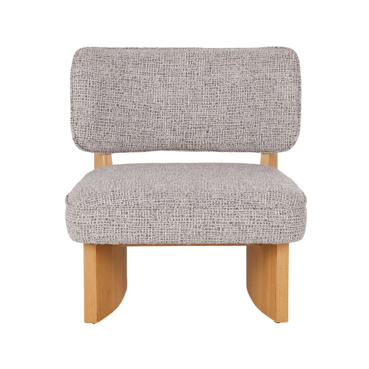 Maisons du Monde Shiro - Sillón de tela gris claro Superdescuento