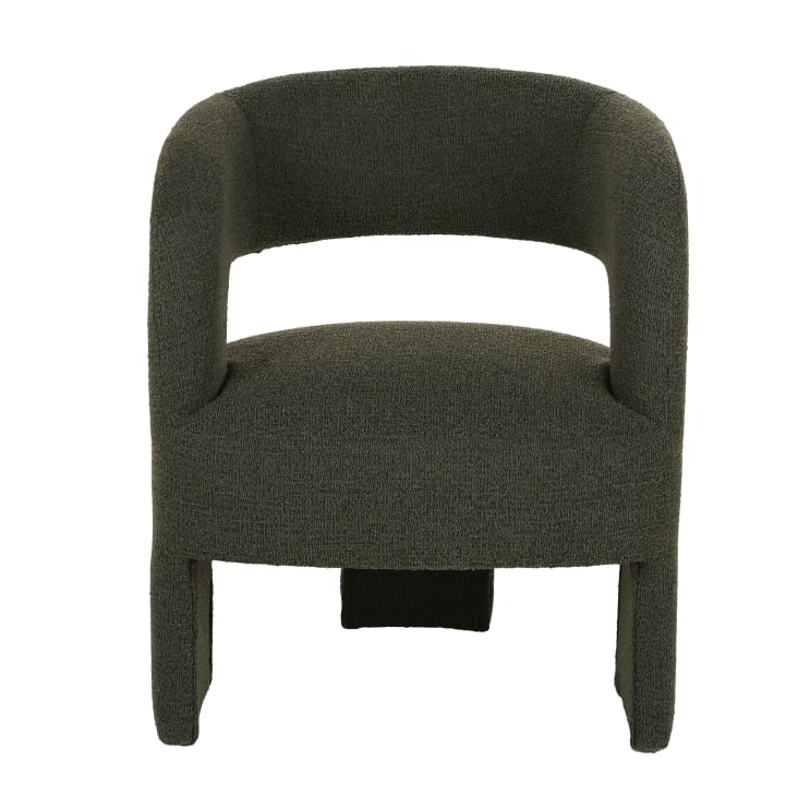 Maisons du Monde Sheep - Sillón de 3 patas de tela verde Última moda