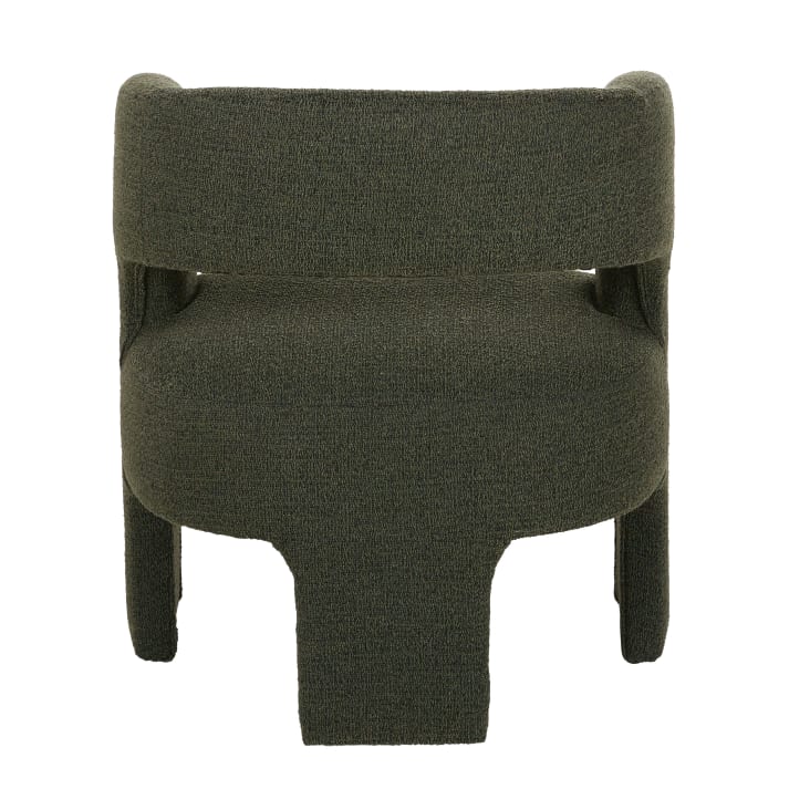 Maisons du Monde Sheep - Sillón de 3 patas de tela verde Última moda