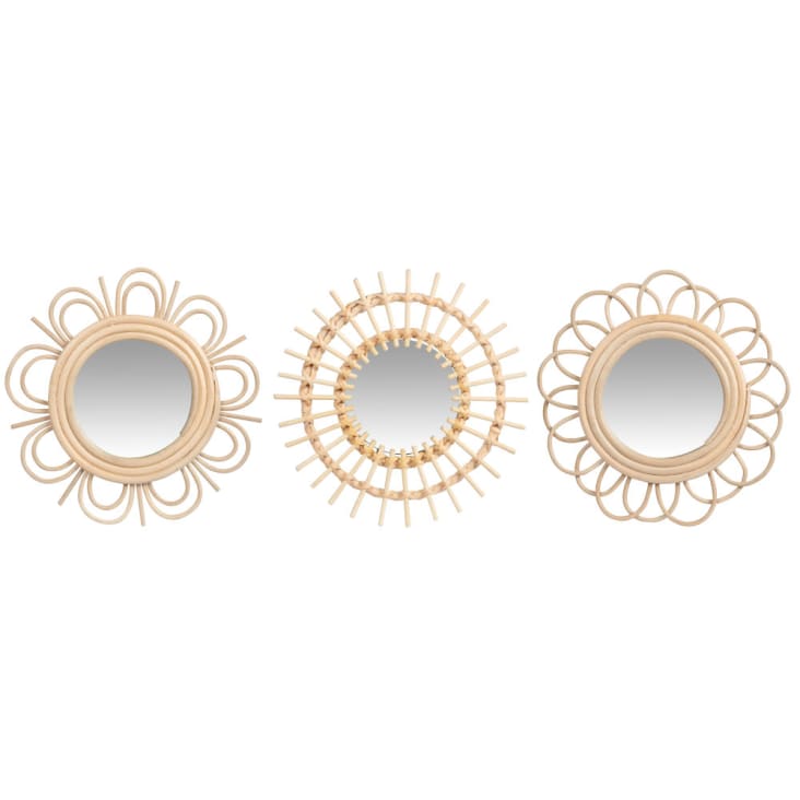 Maisons du Monde LALY - Espejos redondos D. 25 (x3) Rebajas