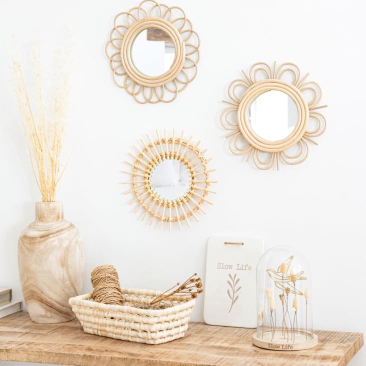 Maisons du Monde LALY - Espejos redondos D. 25 (x3) Rebajas
