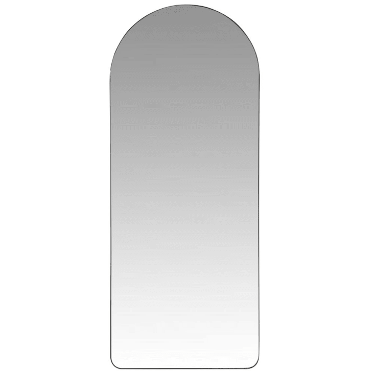 Maisons du Monde LISA - Espejo de pie de metal negro 60 x 150