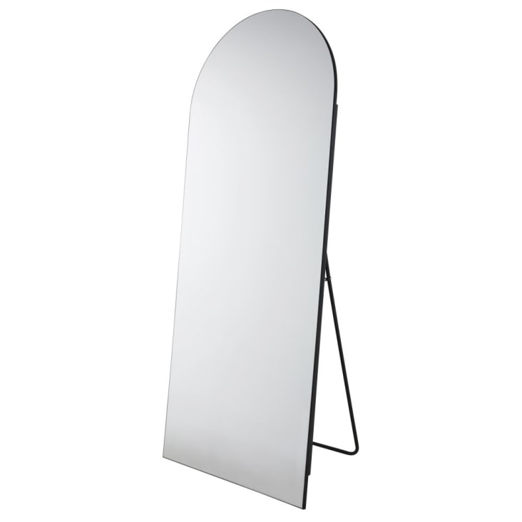 Maisons du Monde MAXANDRE - Espejo de arco grande de pie negro 80x200