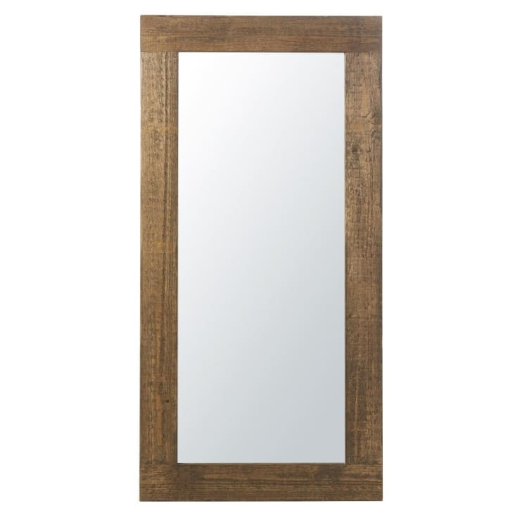 Maisons du Monde Espejo de pino 82x165 Tienda