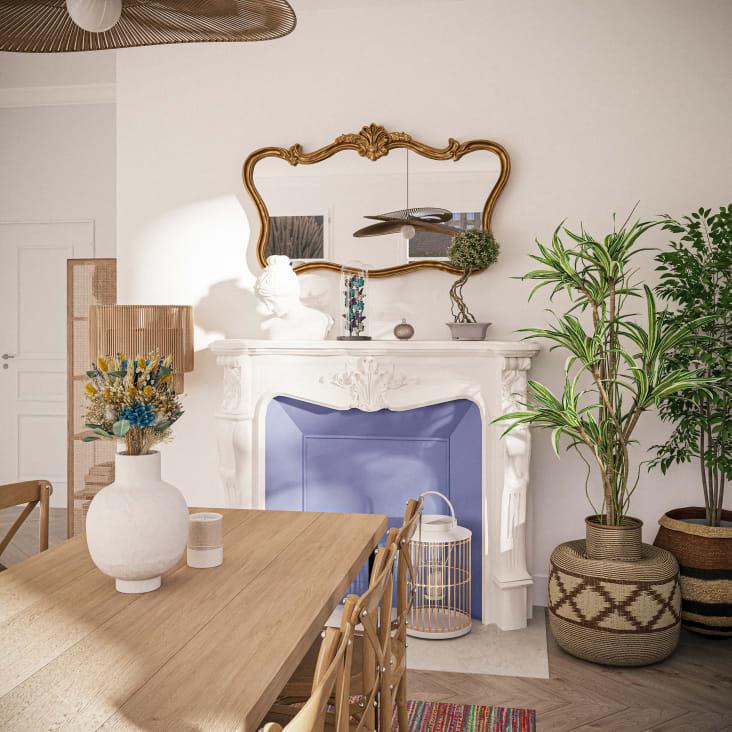 Maisons du Monde VALENTINA - Espejo rectangular con molduras doradas 140 x 80 Últimos 3 días