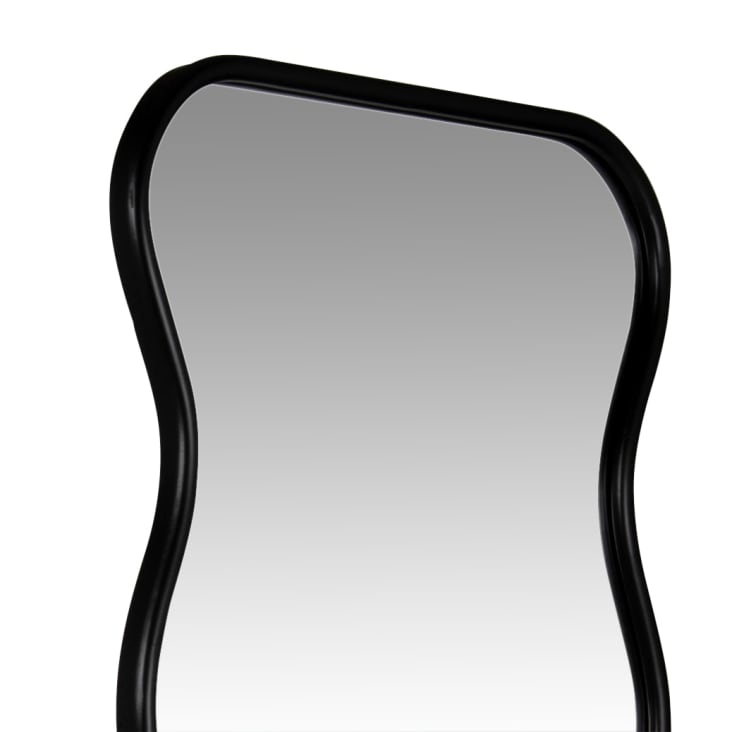 Maisons du Monde CAMIL - Espejo con ondas negro 51 x 150 Solo hoy