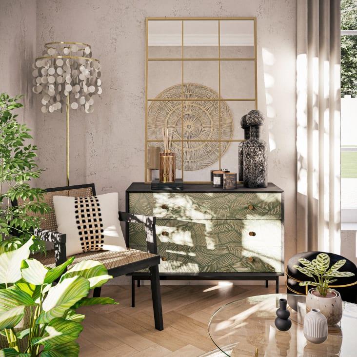Maisons du Monde DORIS - Espejo de metal dorado 80x120 Solo queda un día