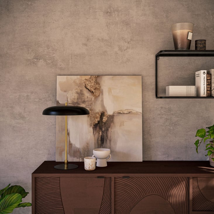 Maisons du Monde EPHISE - Lienzo estampado y pintado 75 x 75 Envío internacional gratuito