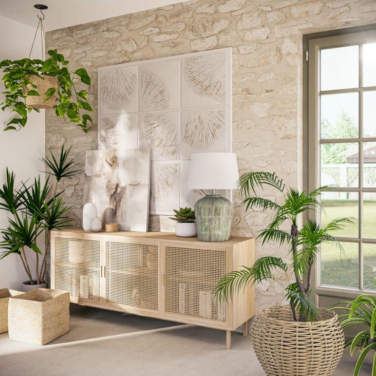 Maisons du Monde EPHISE - Lienzo estampado y pintado 75 x 75 Envío internacional gratuito