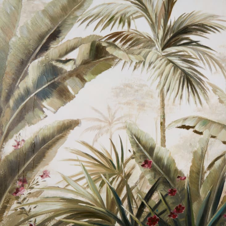 Maisons du Monde Lienzos con paisaje tropical 160x100 (x2) Ofertas de temporada