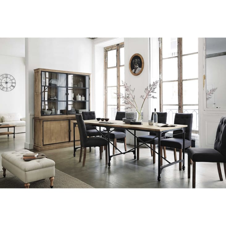 Maisons du Monde Oscar - Cuadro ovalado de perro 53x64 Ofertas especiales