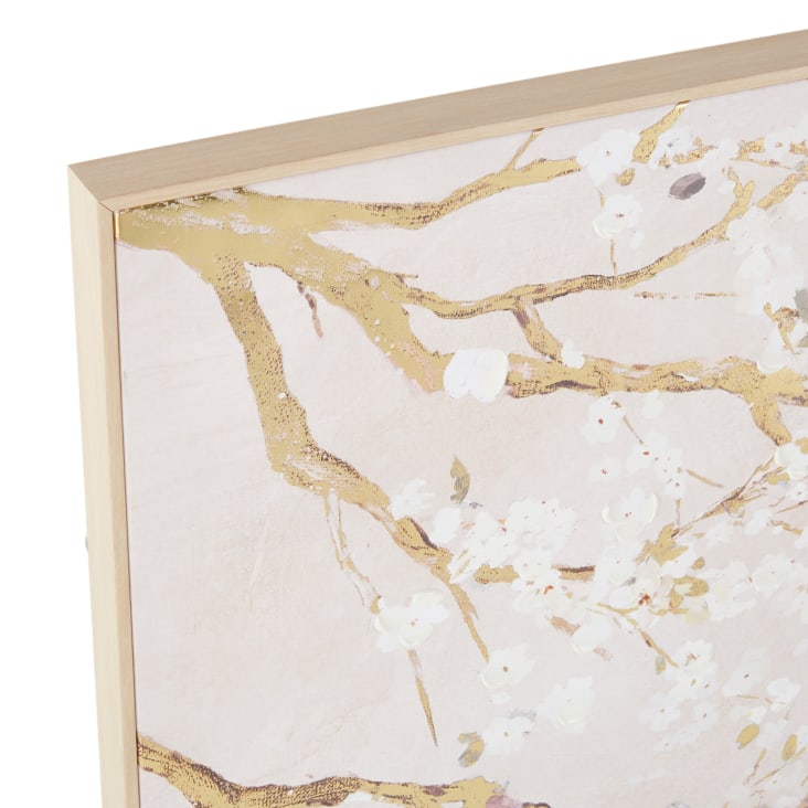 Maisons du Monde Namos - Cuadro beige y dorado de 132x67 cm Grandes ahorros